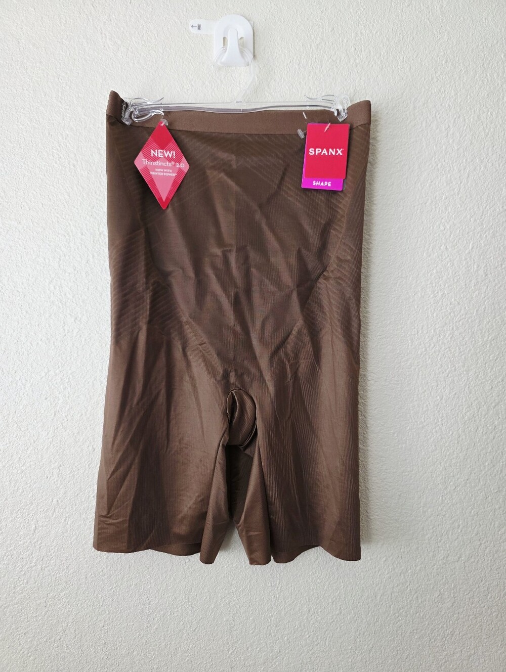 Spanx Trust Your Thinstincts 2.0 High Waisted Mid-Thigh Short- CHESTNUT BROWN  S